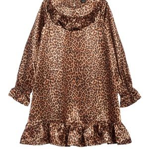 SOMETHING NAVY silk baby girl dress